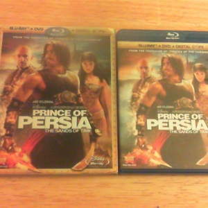 THE PRINCE OF PERSIA THE SANDS OF TIME (2010) (BLU RAY + DVD +DIGITAL COPY) VERSION