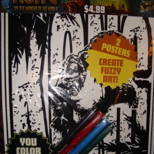 Kong Poster Fuzzy Art