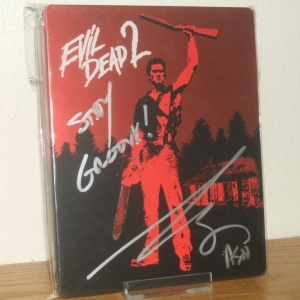 Evil Dead 2, Signed by Bruce Campbell