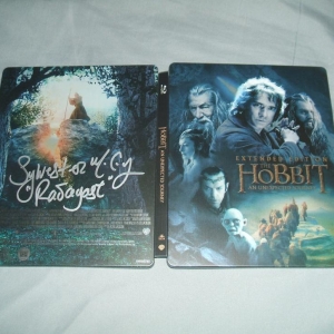 The Hobbit signed by Sylvester McCoy