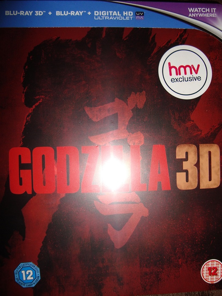 4. Godzilla 3D HMV Exclusive