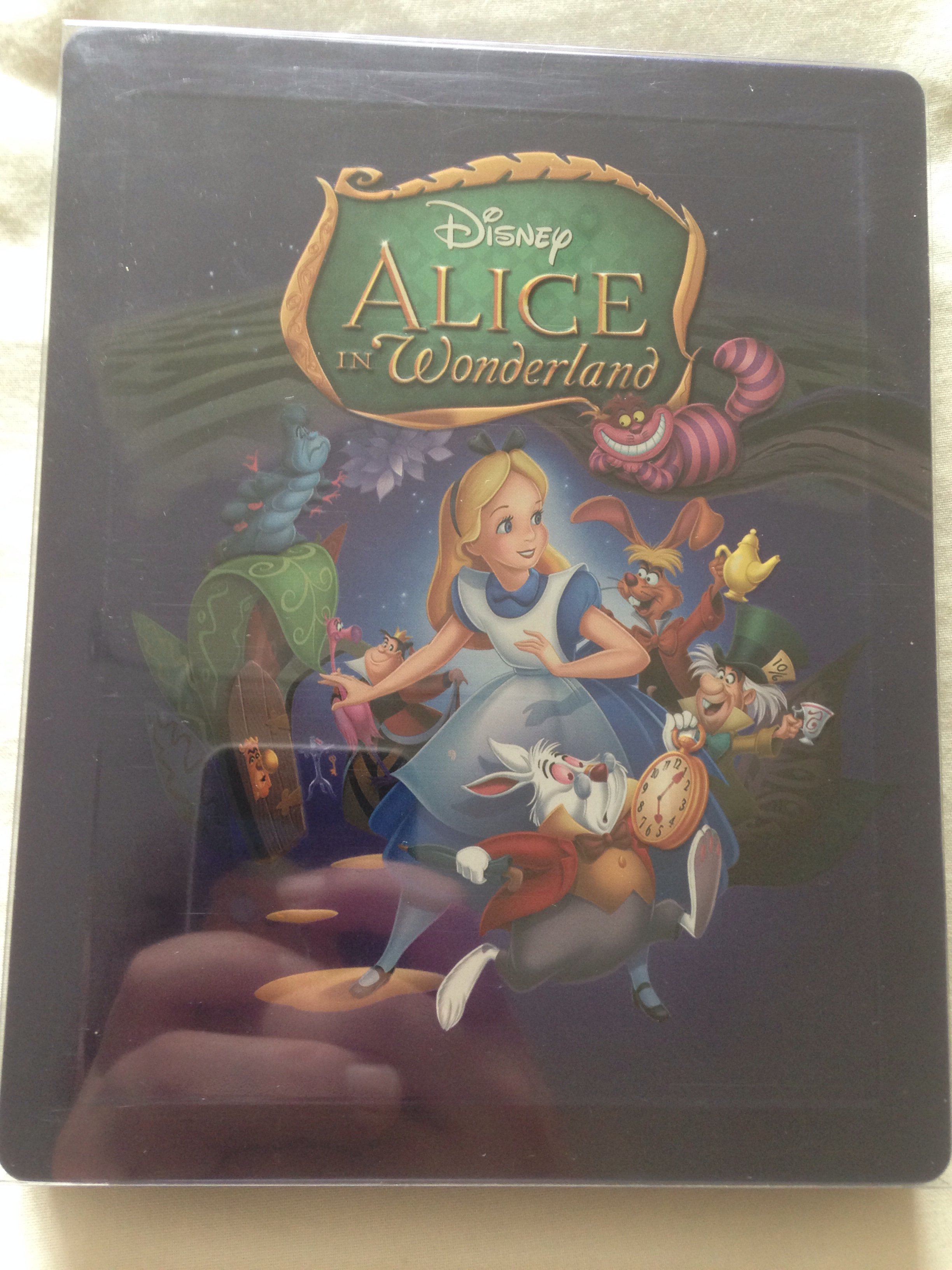 Alice in wonderland zavvi steelbook | Hi-Def Ninja - Pop Culture ...