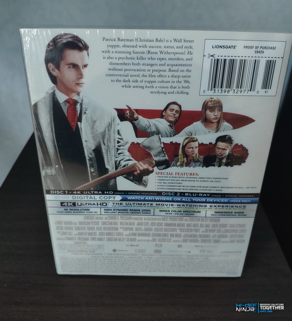 American Psycho US Bestbuy Steelbook