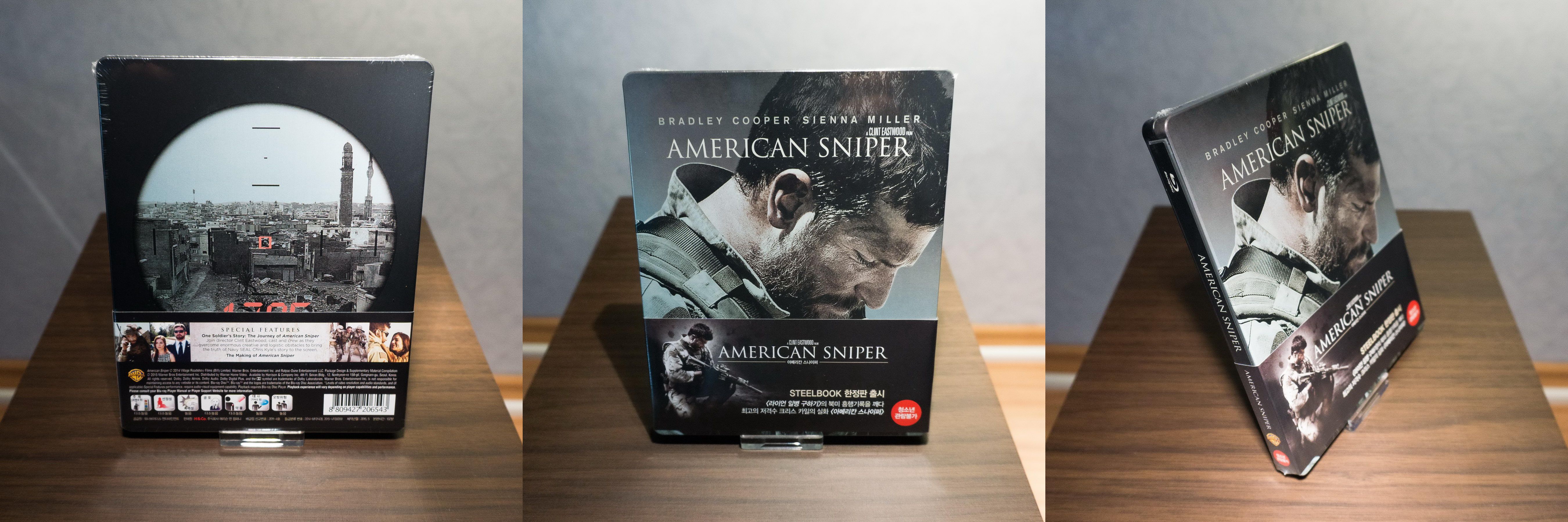 American Sniper Korea Steelbook