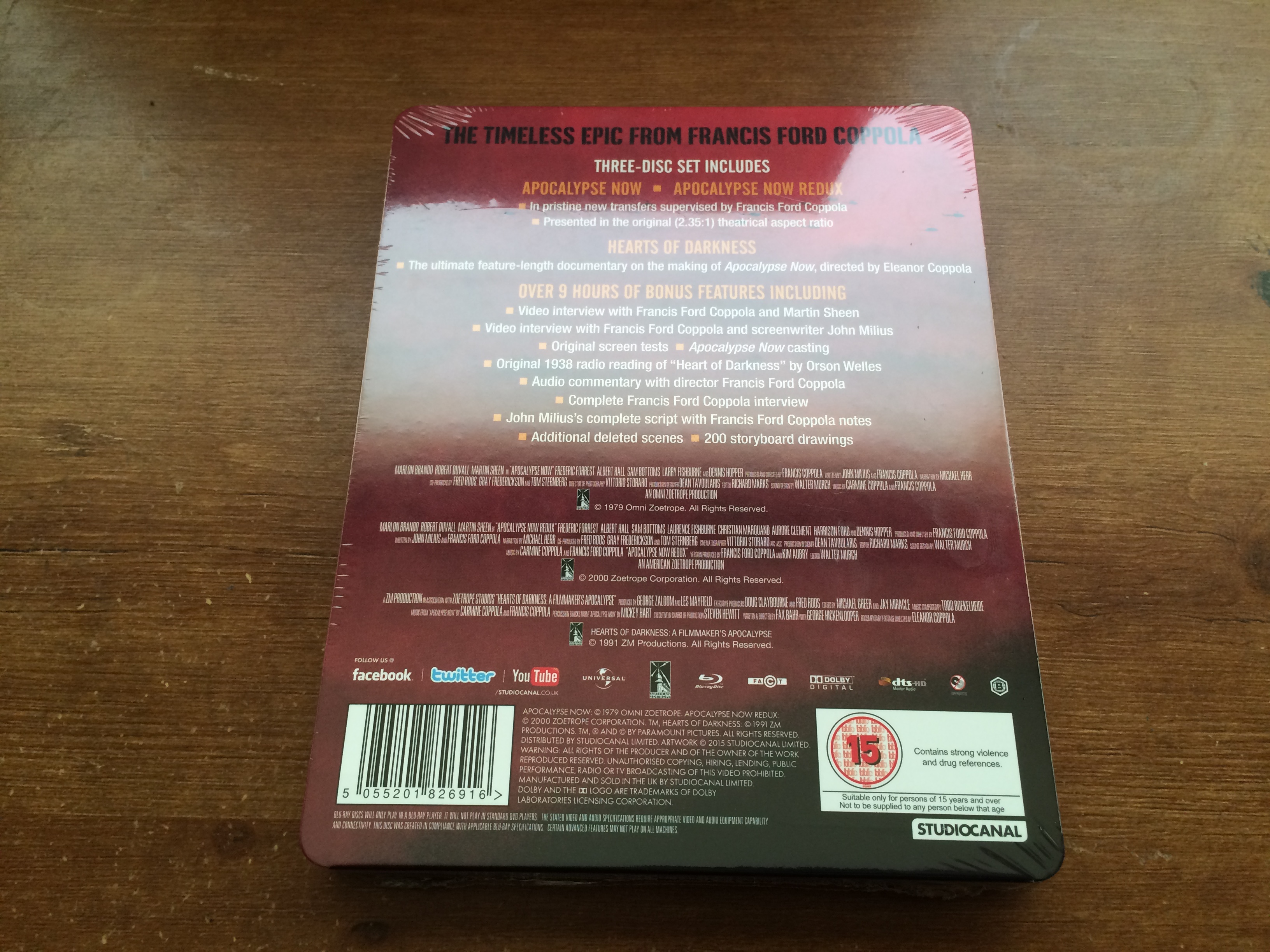 Apocalypse Now Zavvi Exclusive Steelbook