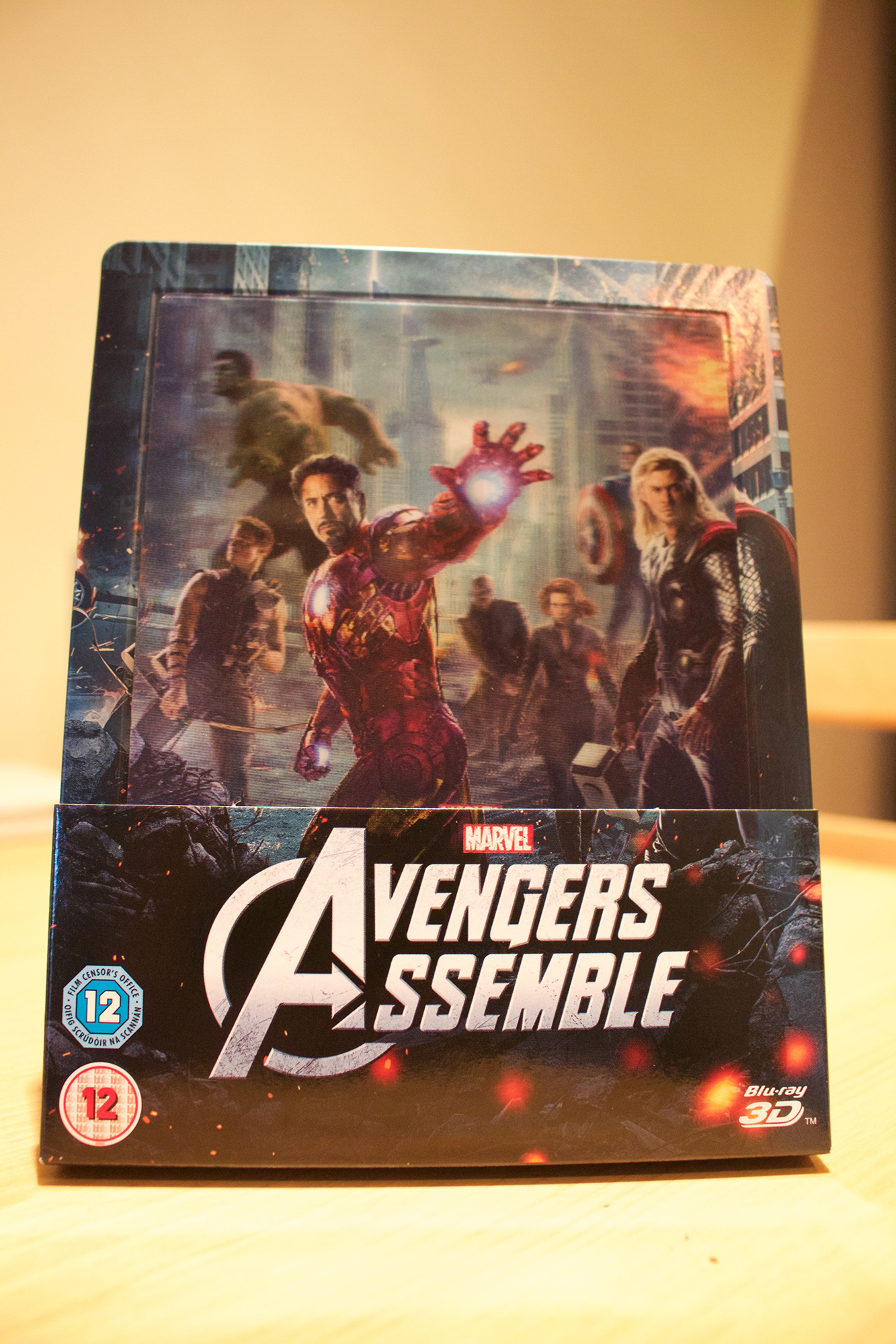 Avengers Assemble Zavvi UK Lenticular Magnet Edition - Front with Slip