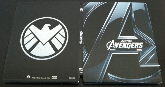 avengers (best buy) front back