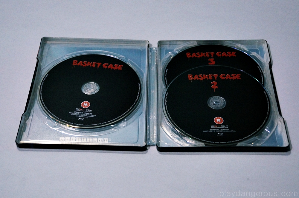 Basket Case Trilogy Limited Edition Steelbook (UK)