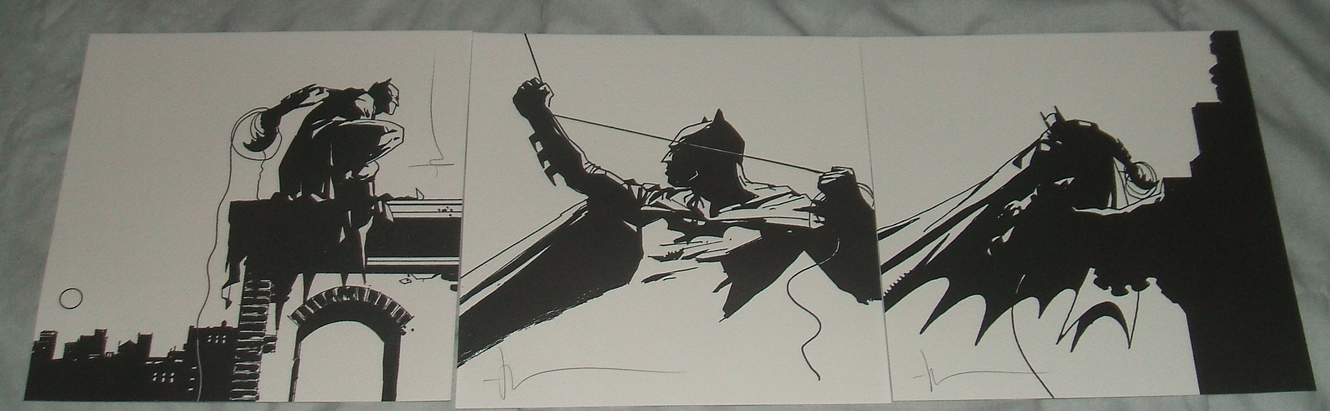 Batman letterpress by Jock