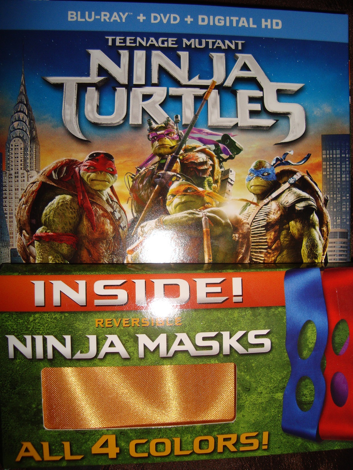 Blu-Ray DVD Combo with Masks_1