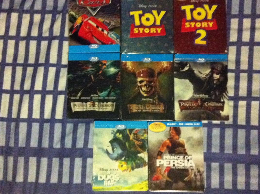Canadian Disney Steelbooks