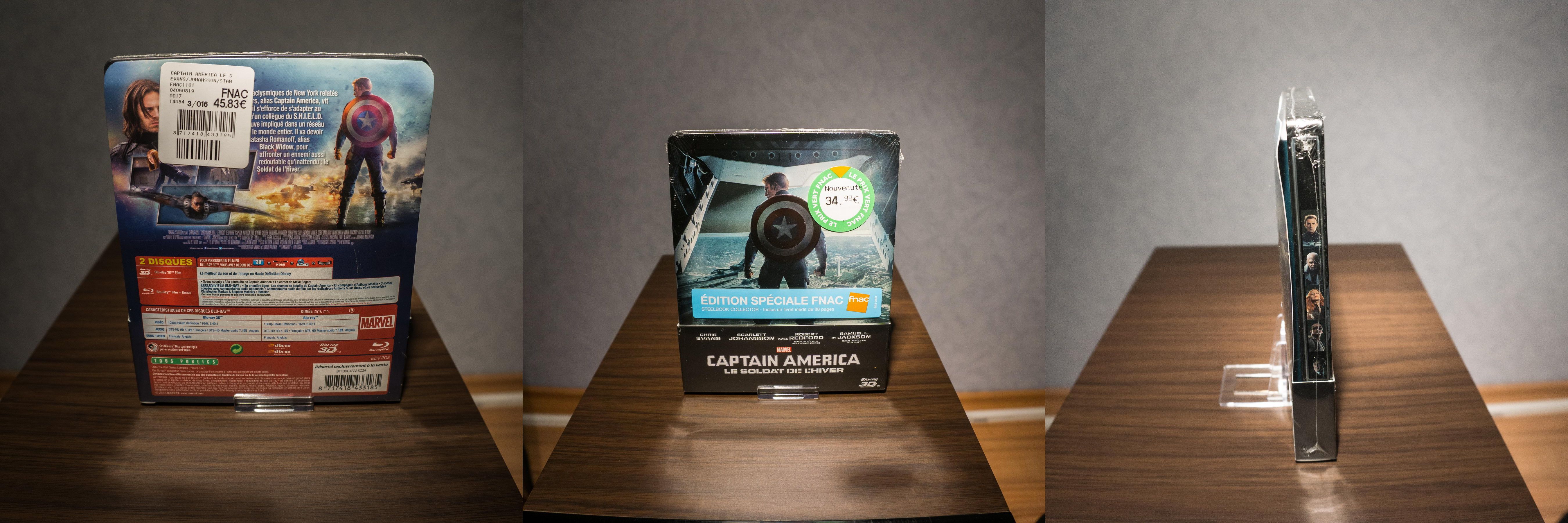 Captain America 2 FNAC The Winter Soldier