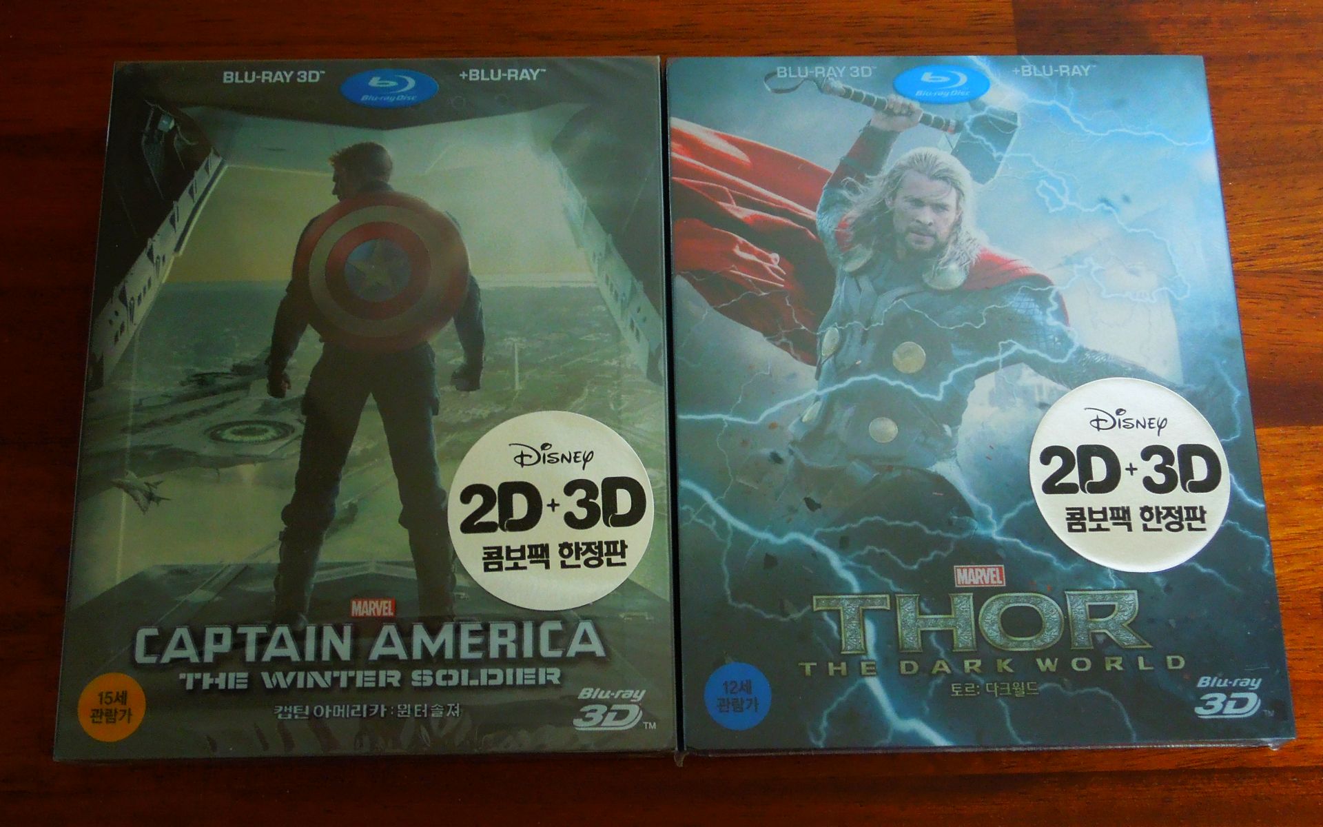 Captain America: WS + Thor 2 Korea