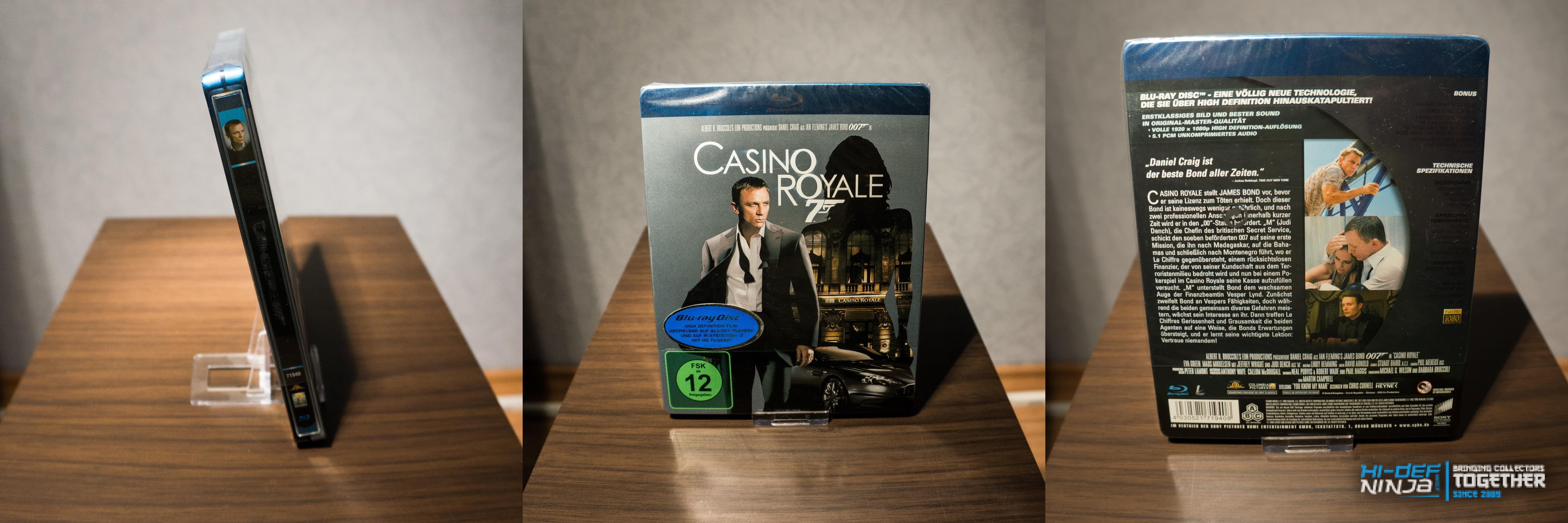 Casino Royale James Bond Steelbook