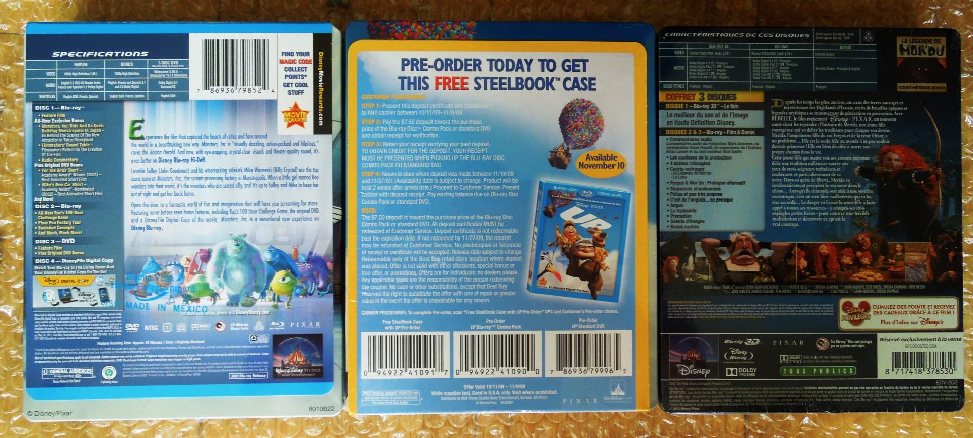 DisneyPixar Jumbos Reverse