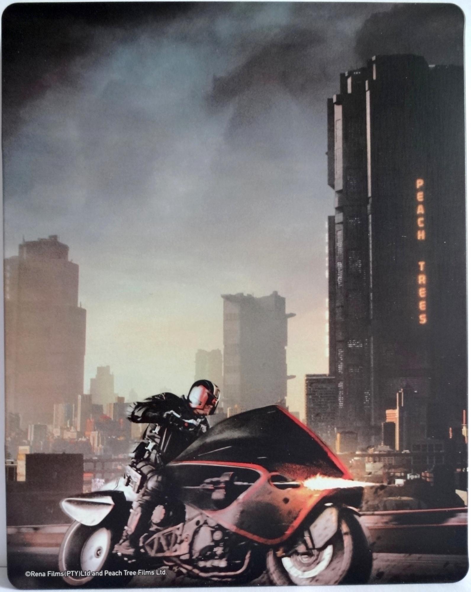 DREDD Steelbook Japan Exclusive Limited Edition (Bluray Region FREE) RARE

Back Cover