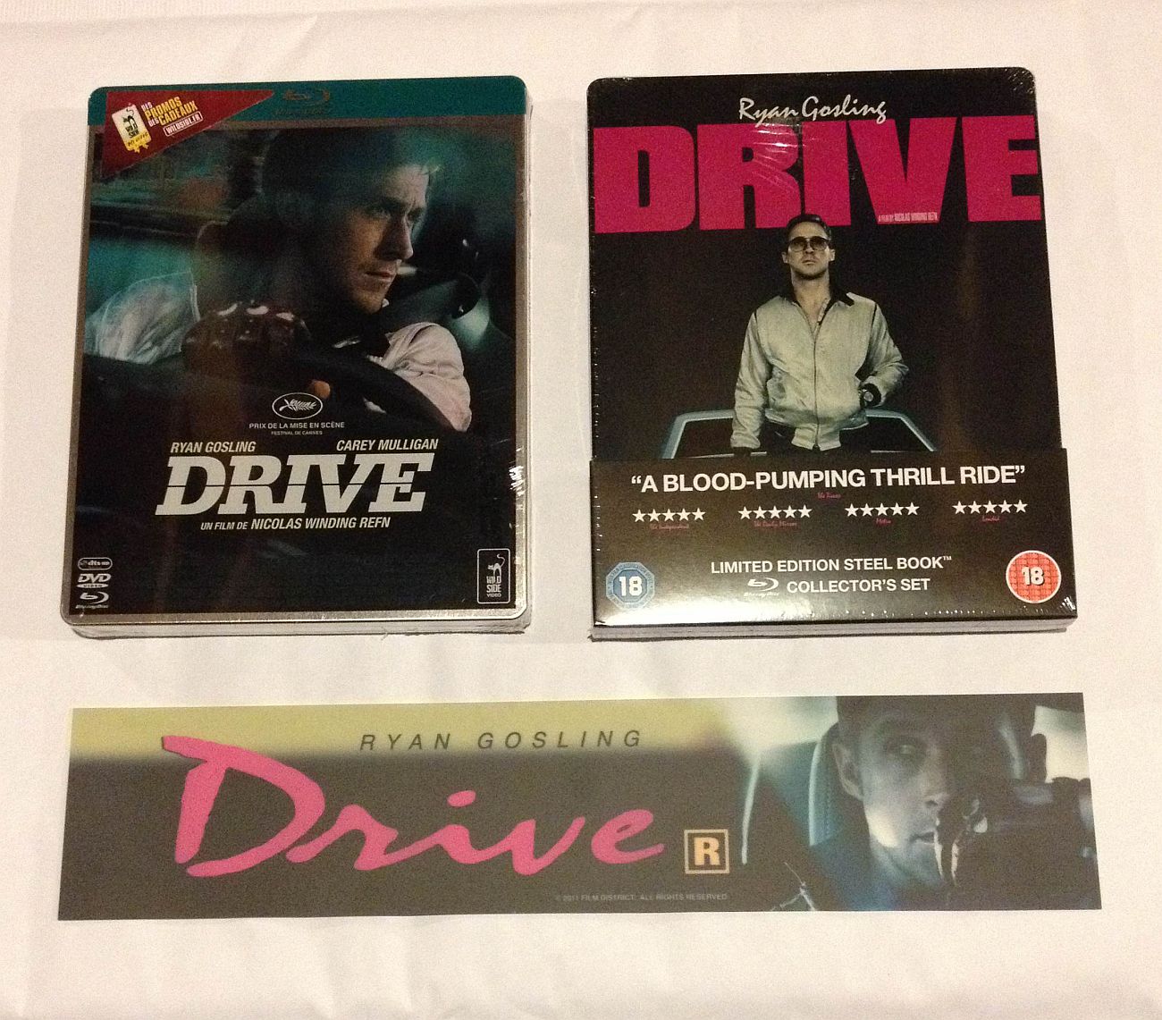 Drive Steels + Rare Movie Mylar