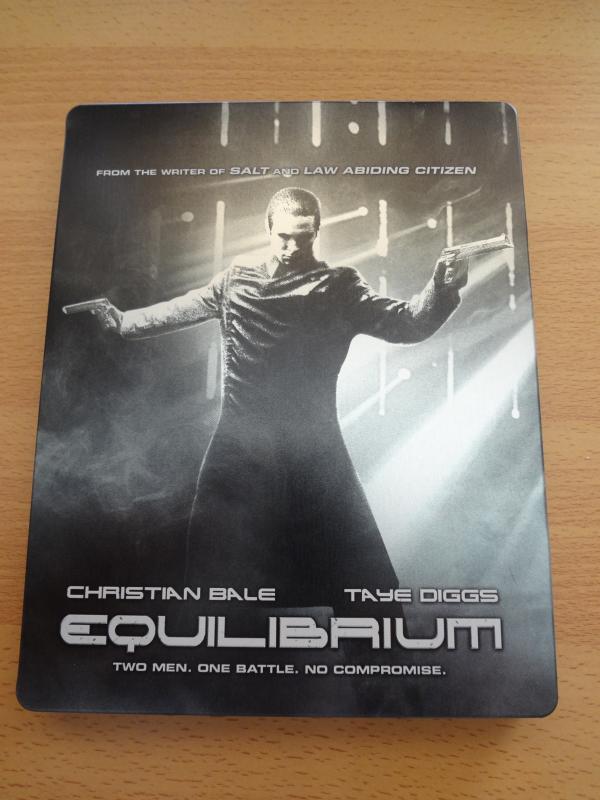 Equilibrium CA Steelbook Front