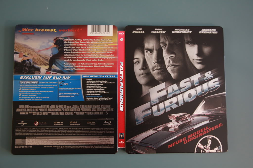 Fast & Furious custom spine