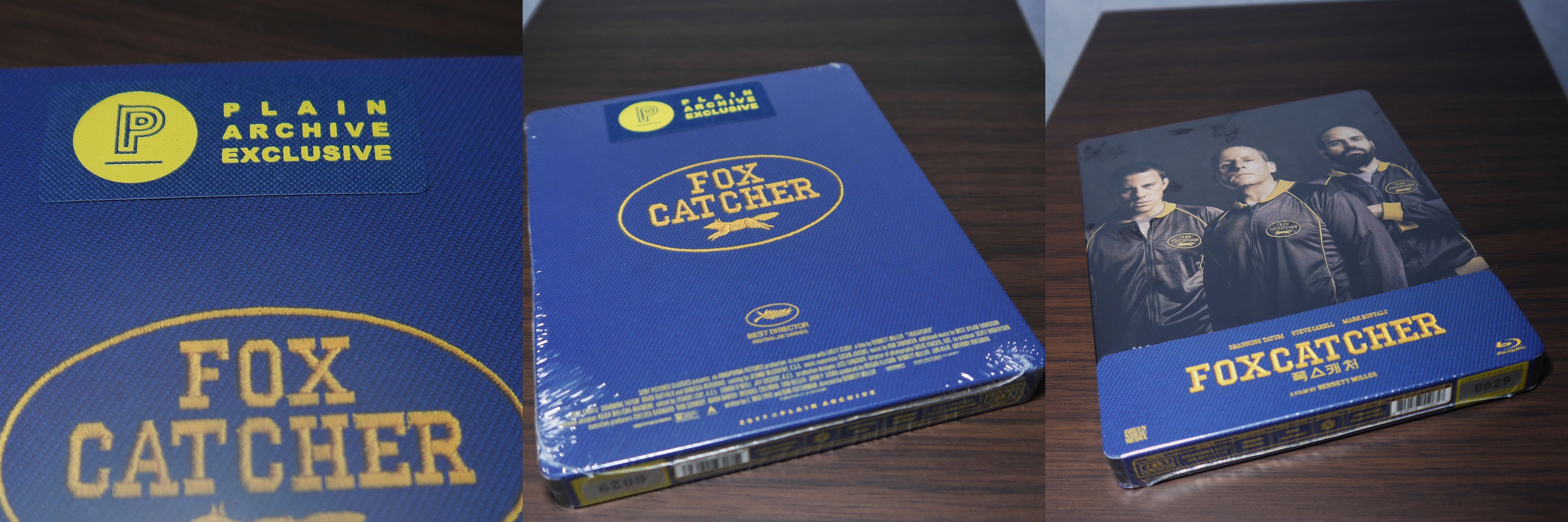 Foxcatcher Plain Archive Korea Quarterslip Steelbook