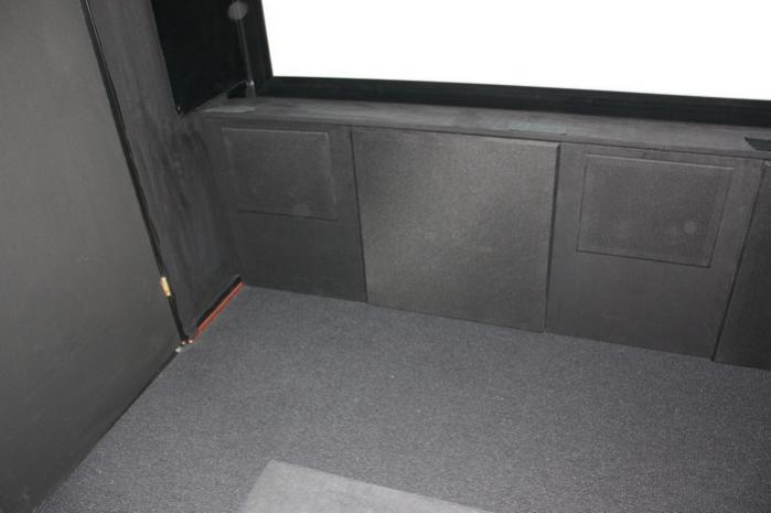 Front speakers Canton LCR 500 in-wall