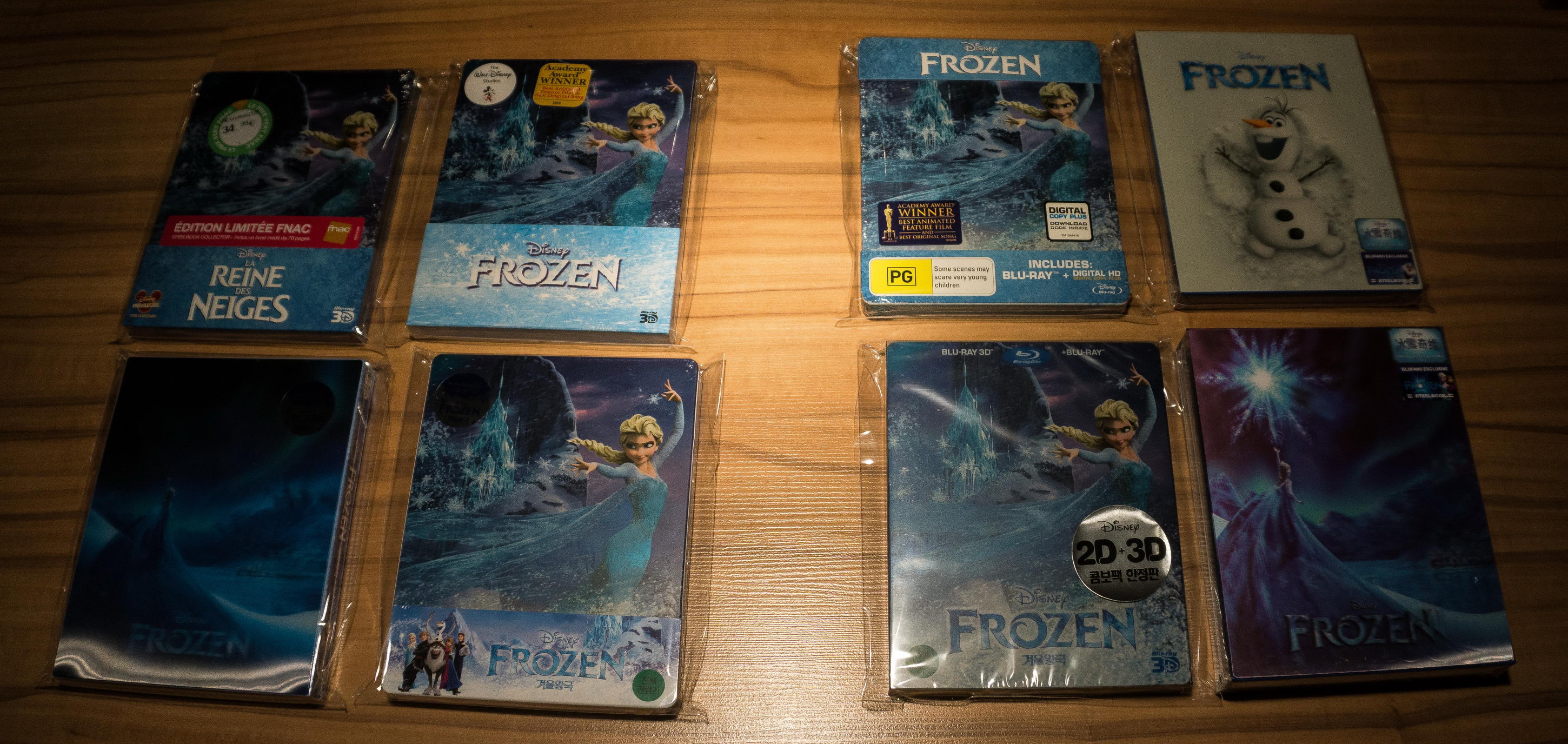Frozen Collection Blufans Fnac Korea Kimchidvd Jbhifi