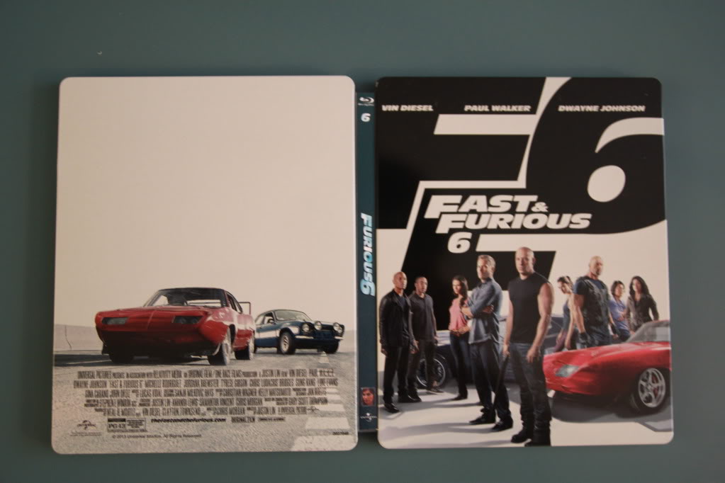 Furious 6 custom spine