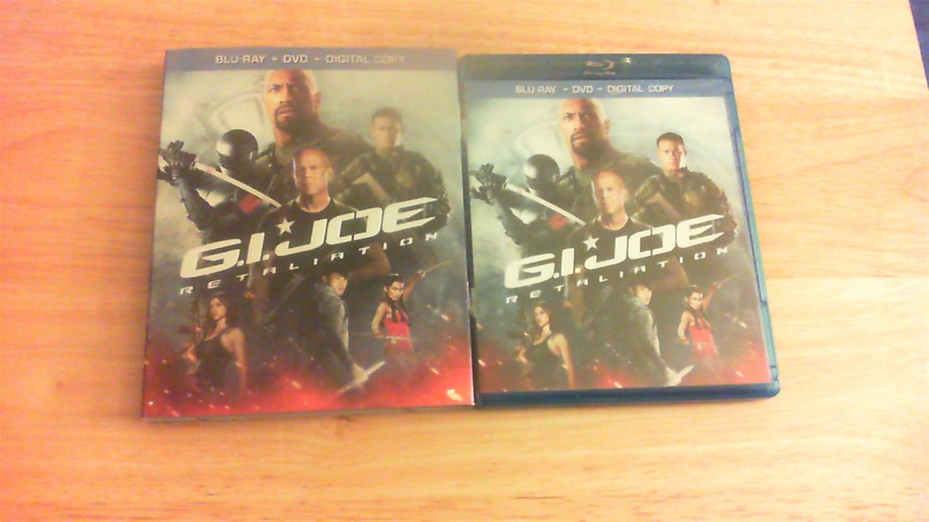 G.I. JOE RETALIATION (BLU RAY + DVD + DIGITAL COPY)