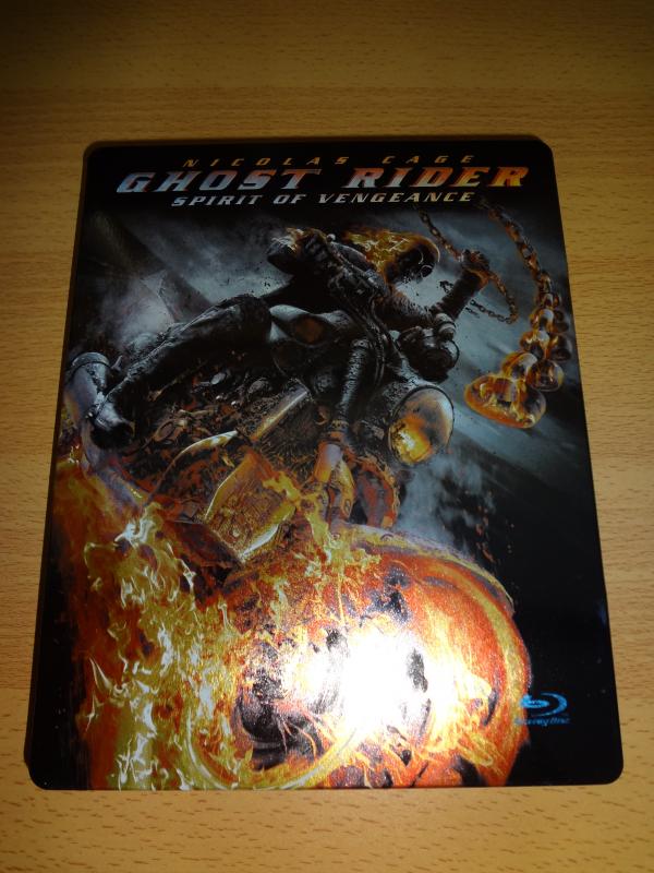 Ghost Rider Spirit Of Vengeance Best Buy Exclusive Steelbook Front