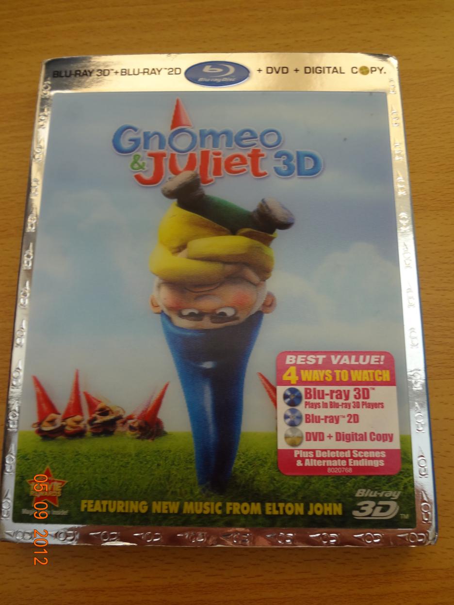 Gnomeo & Juliet 3D U.S. Lenticular Slip
