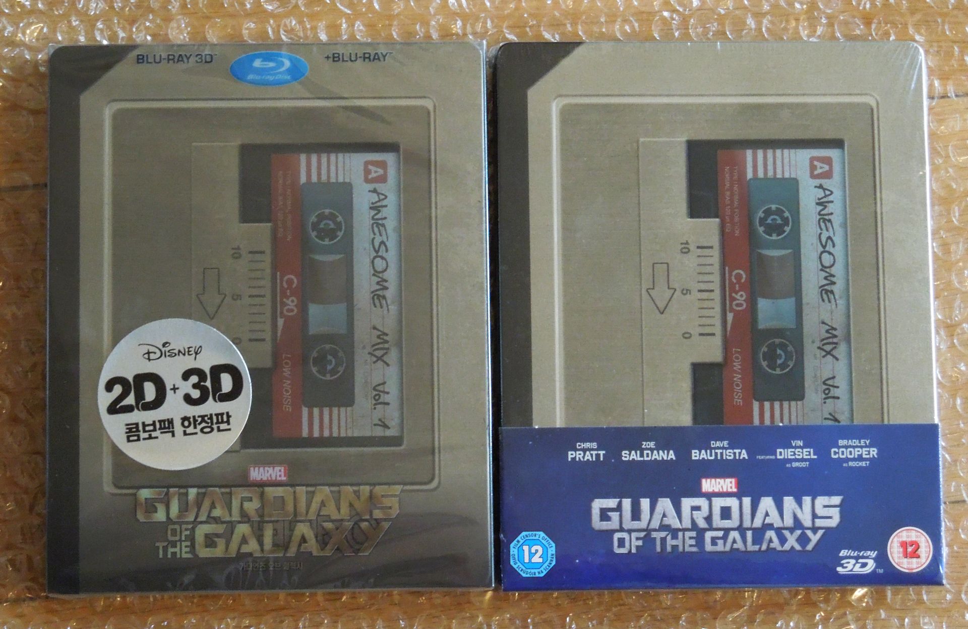 GotG Korea + Zavvi UK