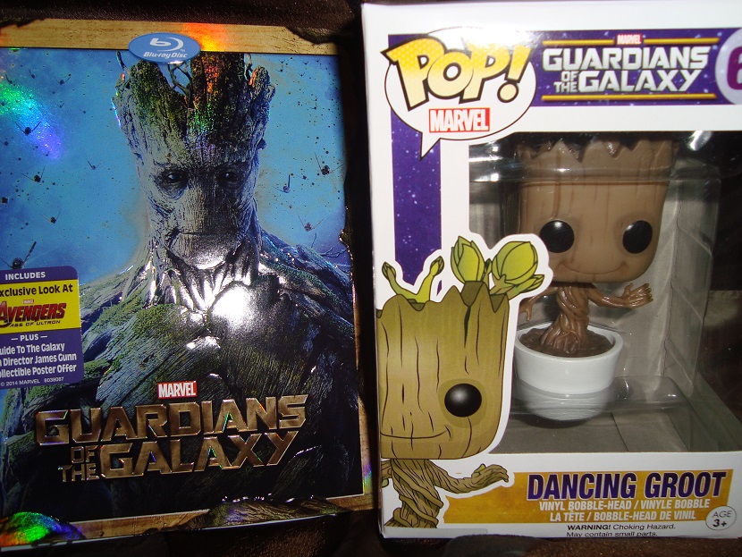 GROOT! Slip and Funko! :)