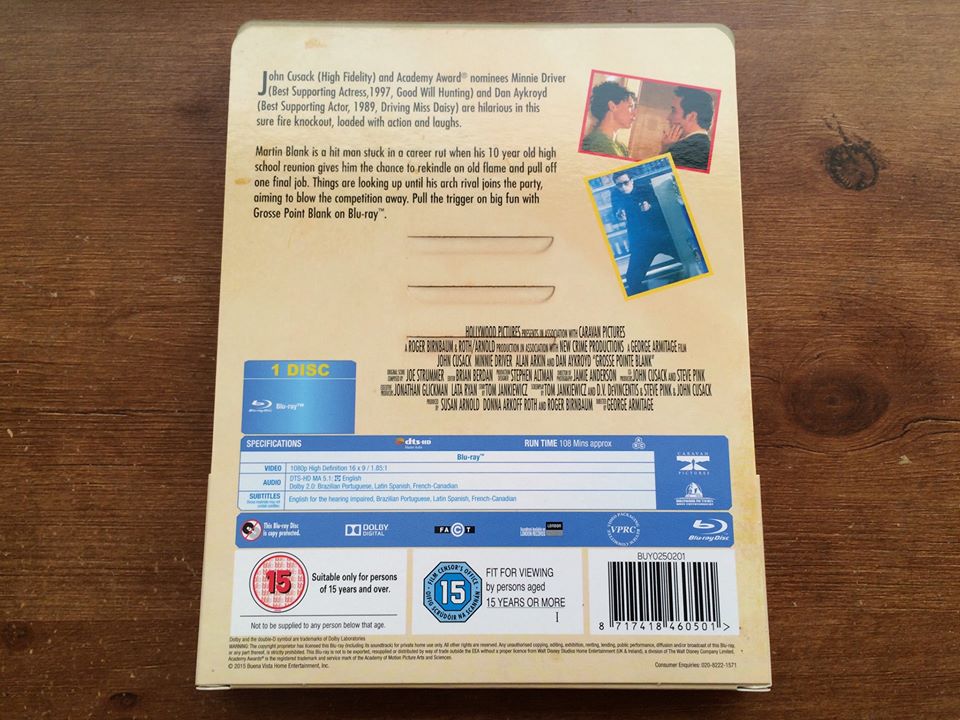Grosse Point Blank (Zavvi Steelbook)