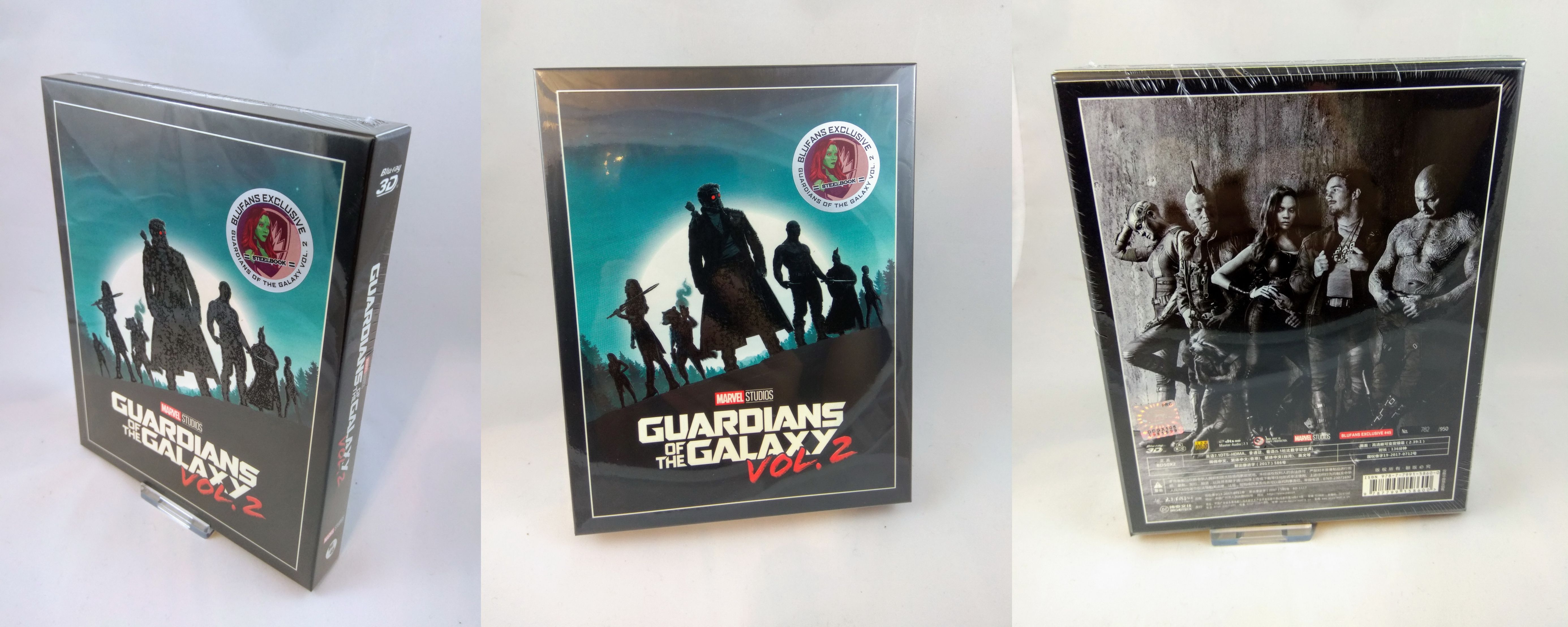 Guardians of the Galaxy 2 Blufans Steebook Fullslip
