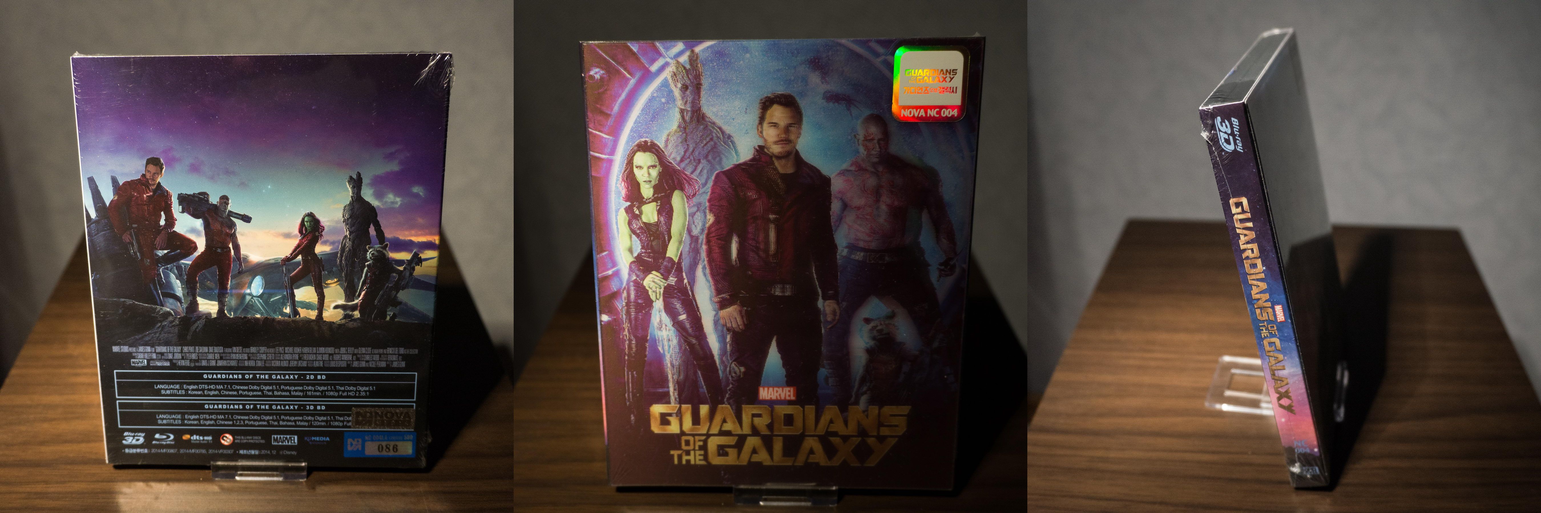 Guardians of the Galaxy Lenticular Novamedia Korea