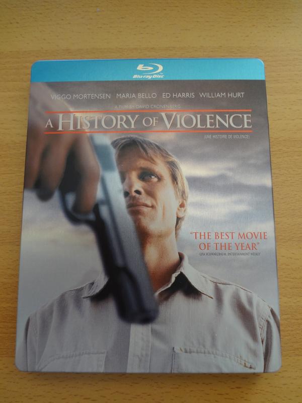 History Of Violence Canadian Steelbook Front