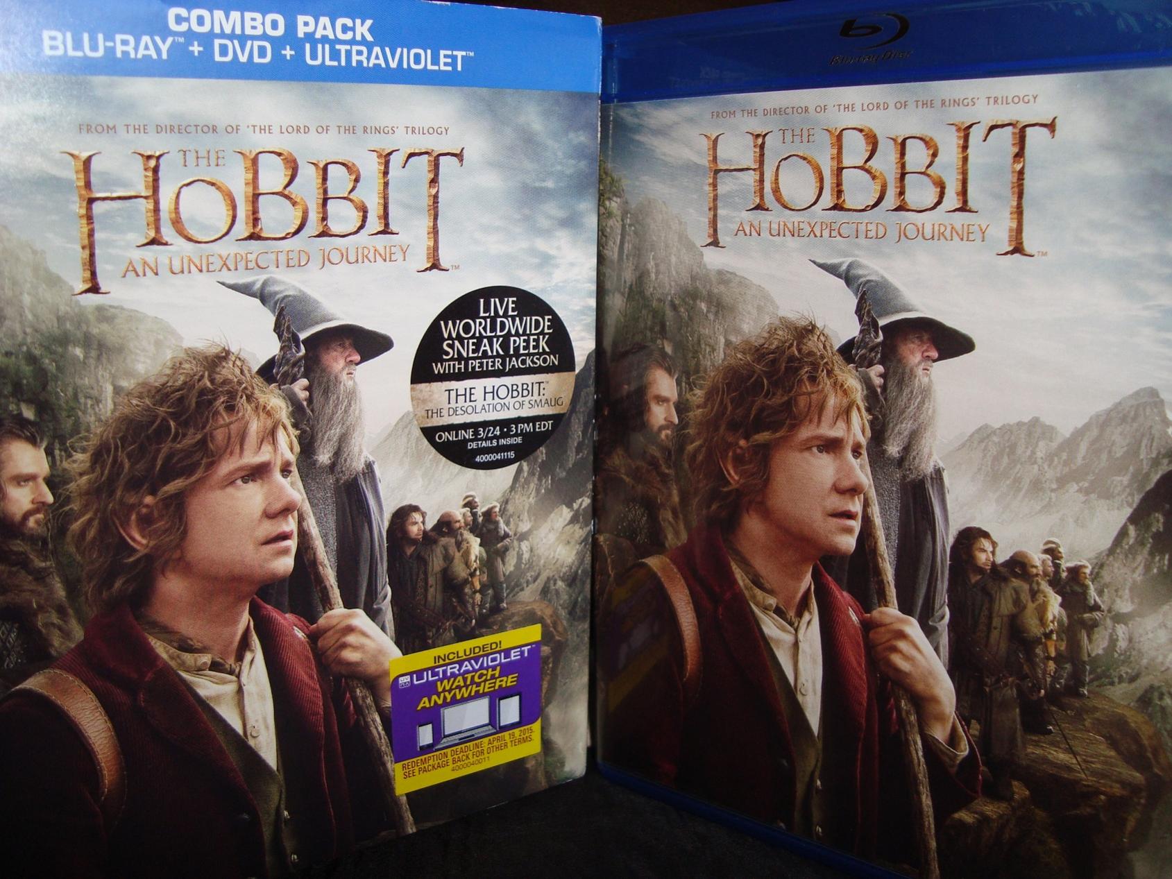 Hobbit Blu Ray