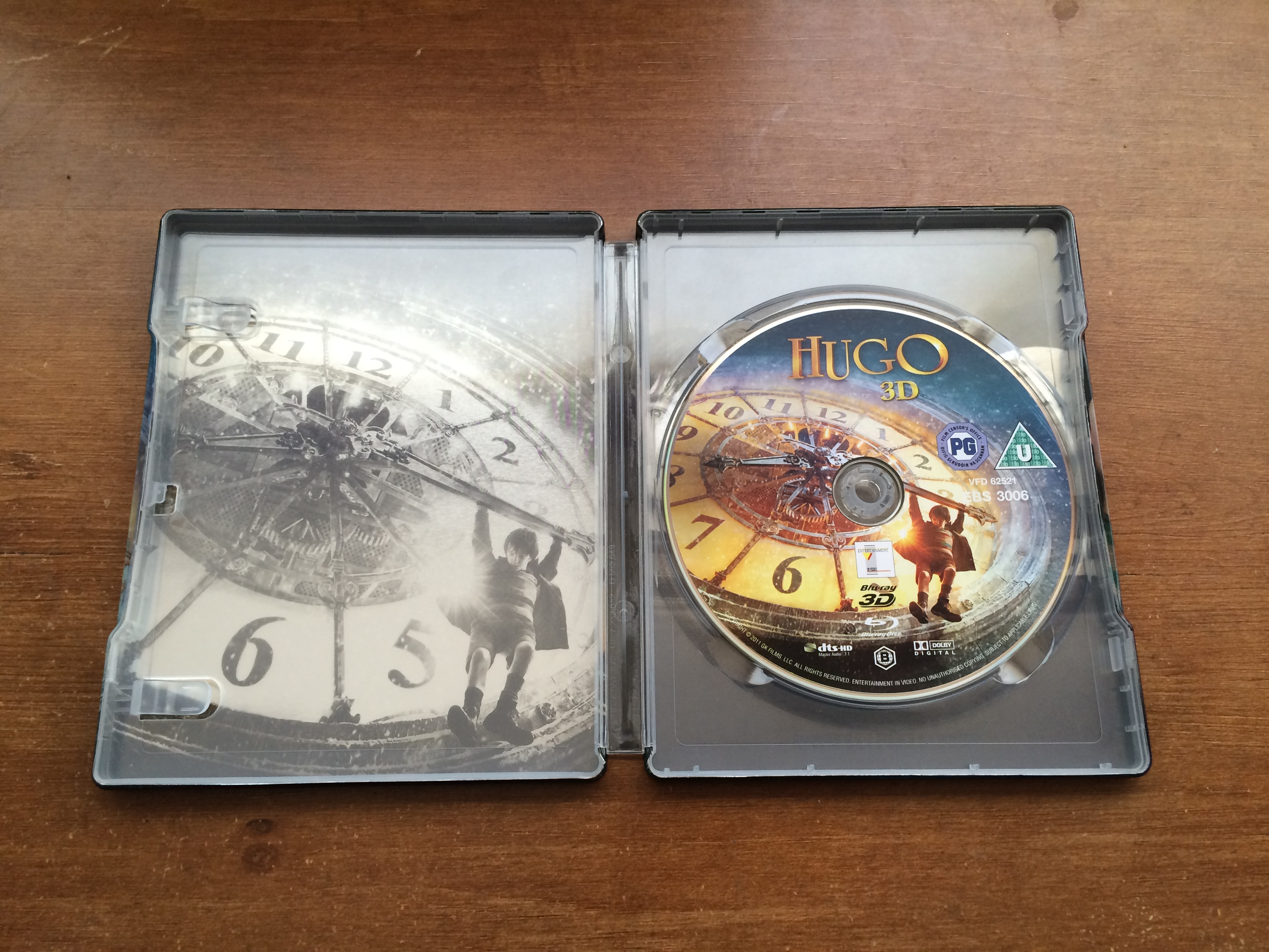 Hugo 3D Zavvi Exclusive Steelbook
