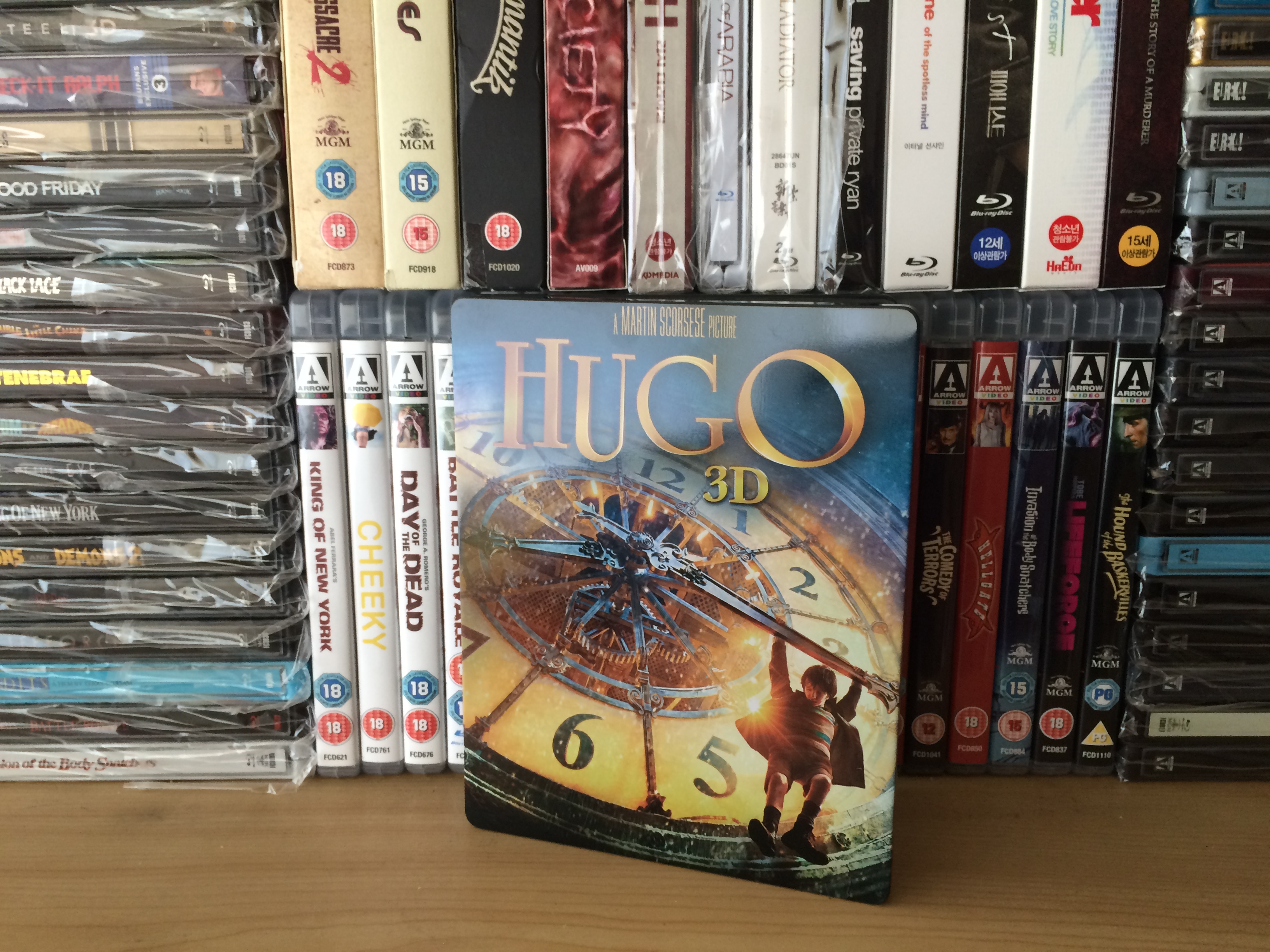 Hugo 3D Zavvi Exclusive Steelbook