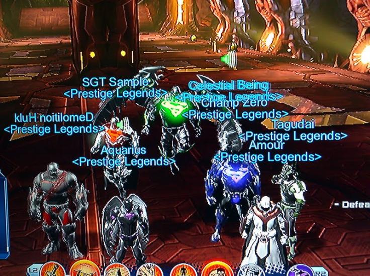 I am the one with the Green "S" on the chest.