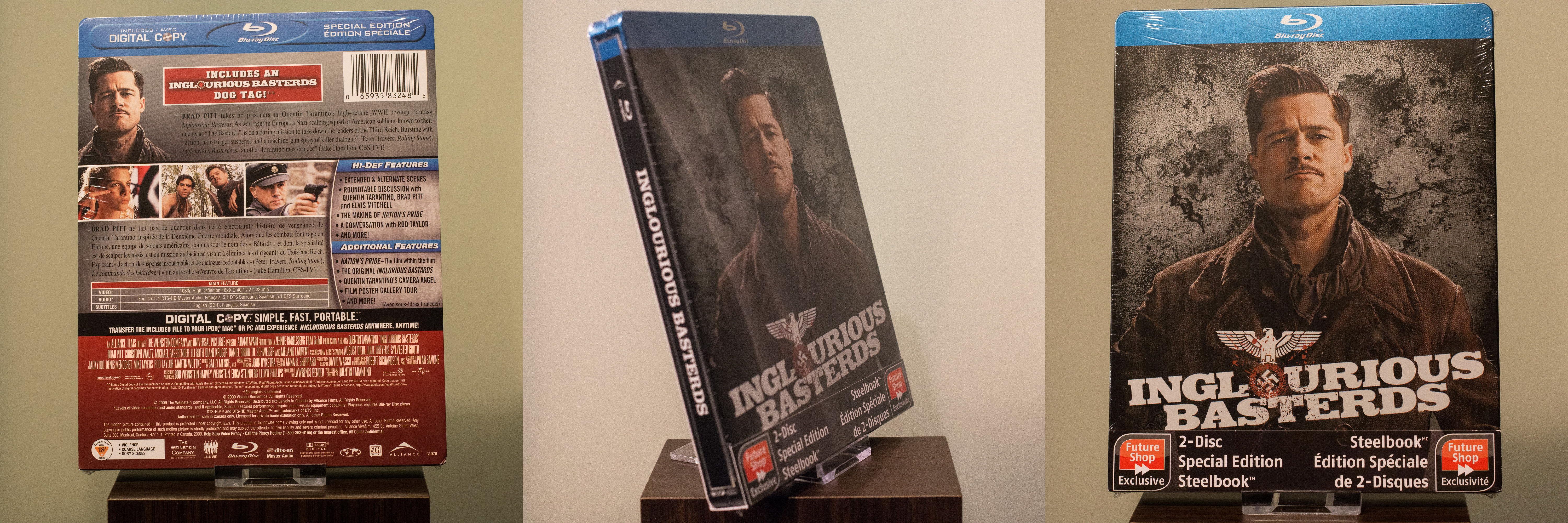 Inglorious Basterds Futureshop Steelbook