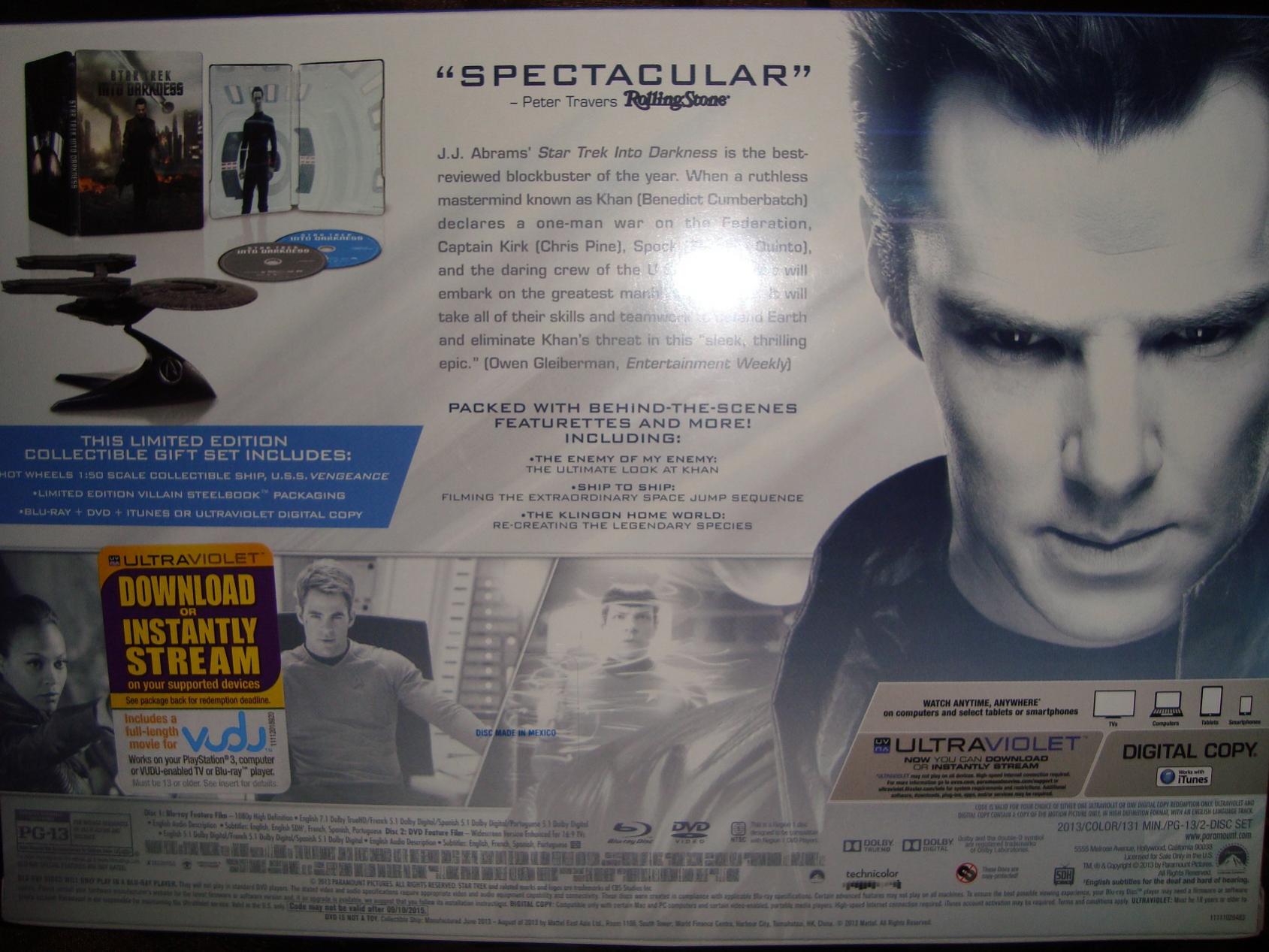 IntoDarkness Walmart Exclusive Back