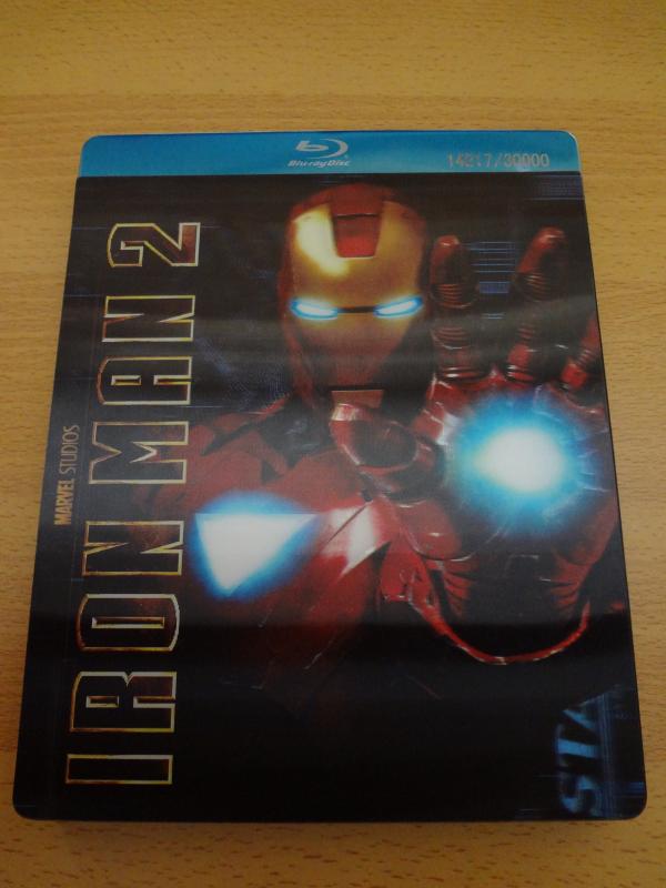 Iron Man II Lenticular Steelbook Front