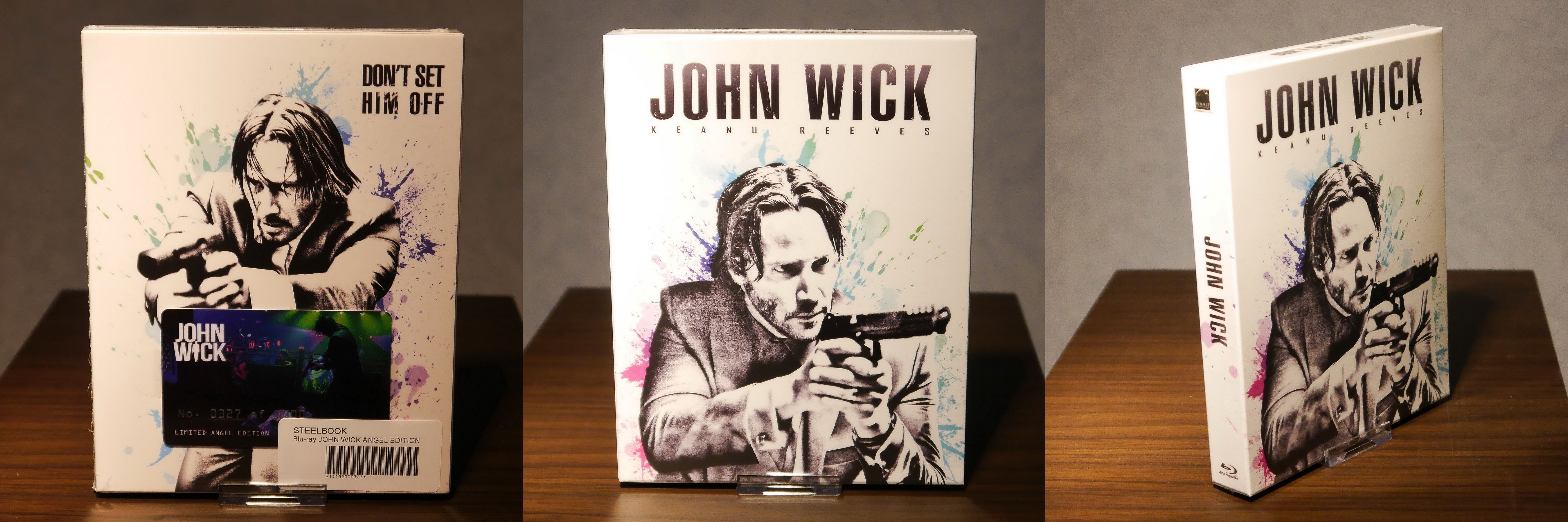 John Wick Angel Edition Filmarena Czech Steelbook