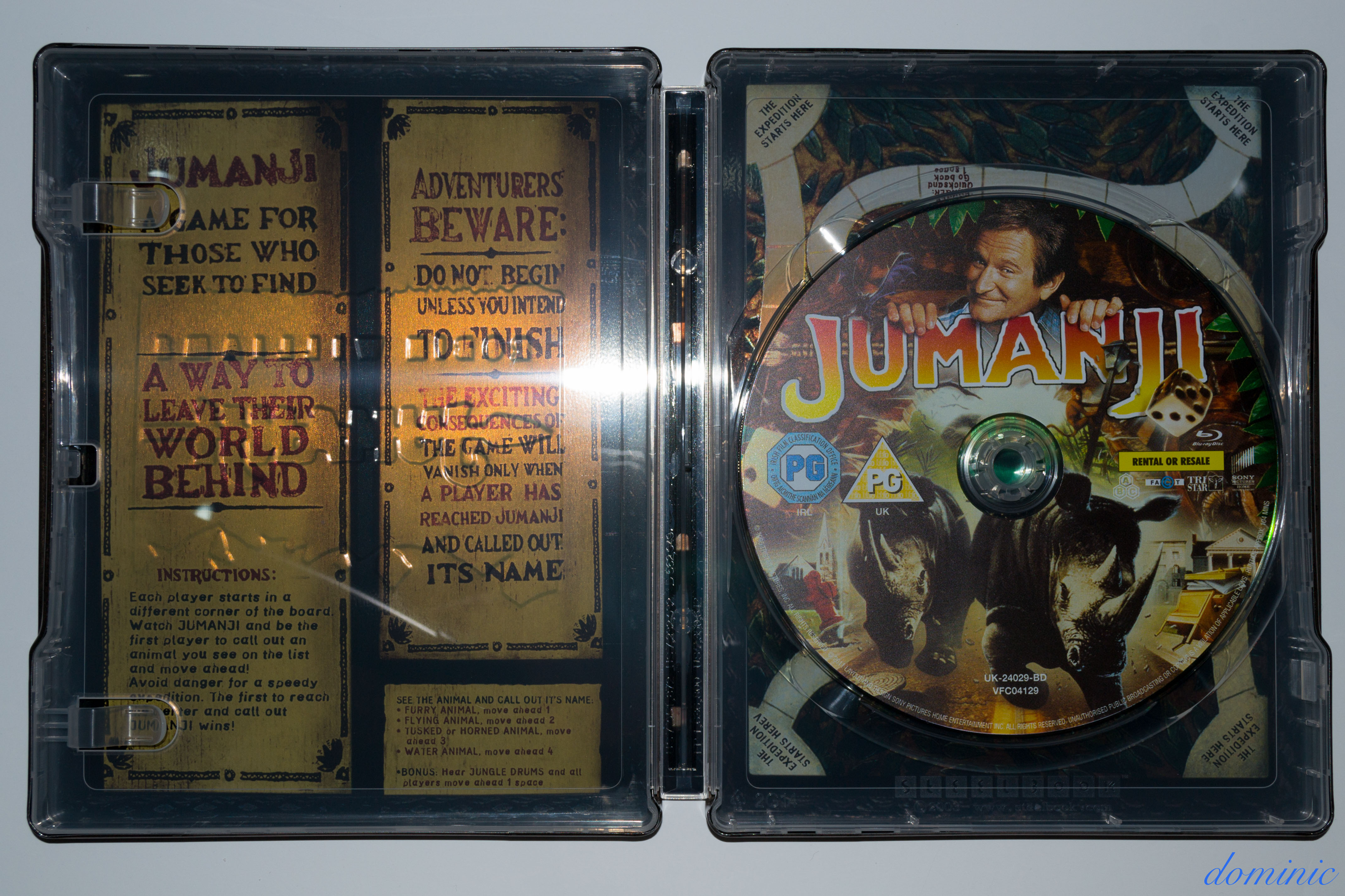 Jumanji - Inside with disc