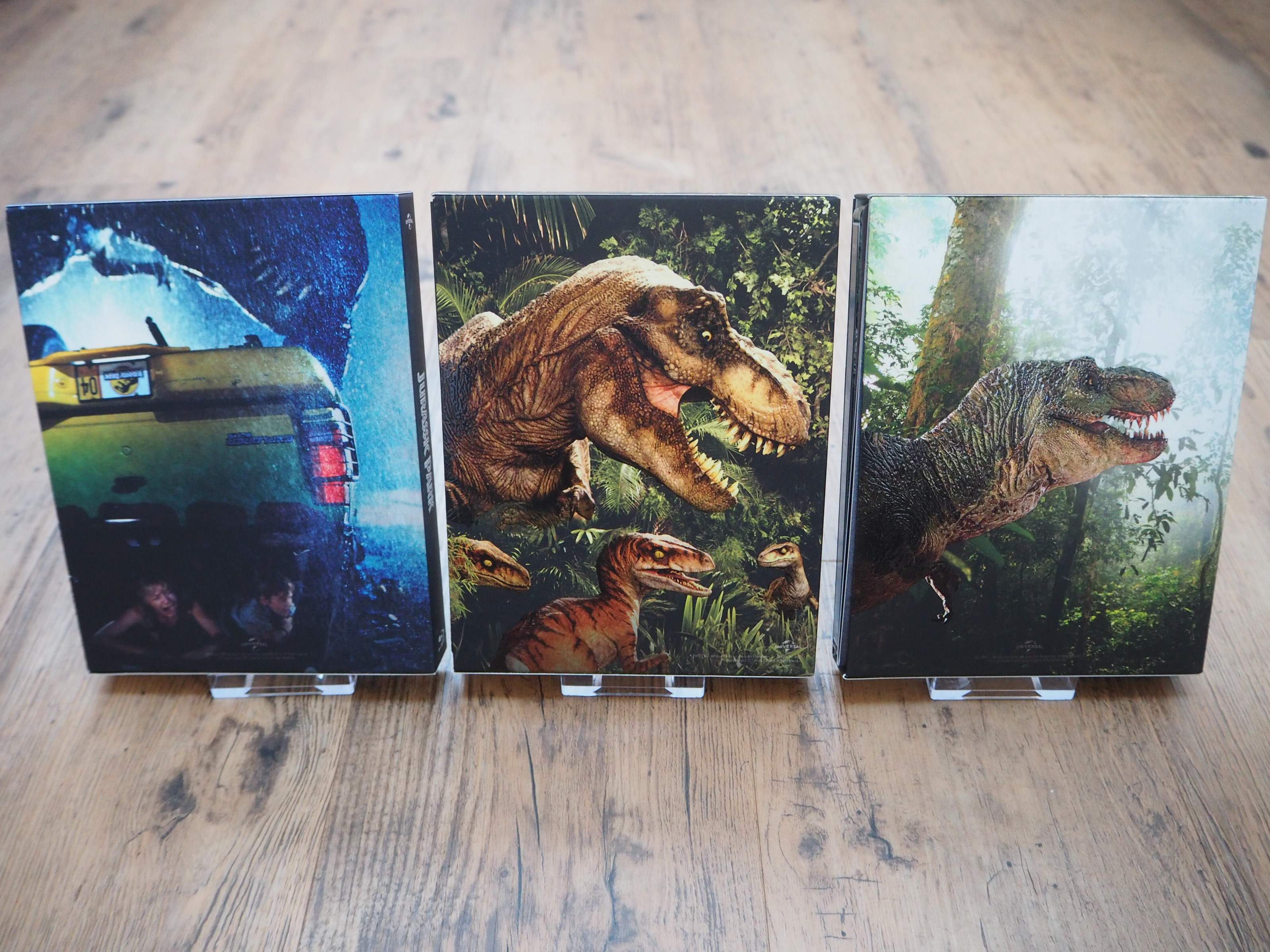 Jurassic Park 1-3 FAC Backs Unwrapped