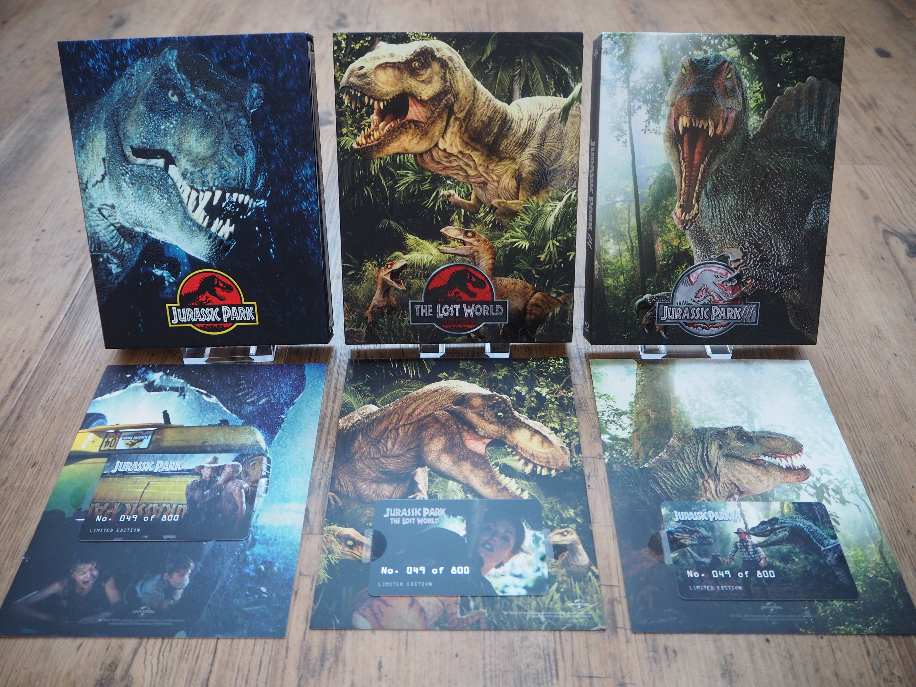 Jurassic Park 1-3 FAC Numbered
