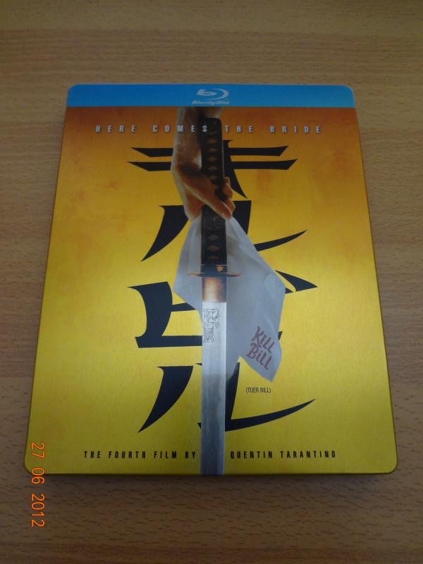 Kill Bill Vol 1 CA Steelbook Front