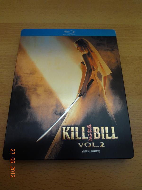 Kill Bill Vol 2 CA Steelbook Front