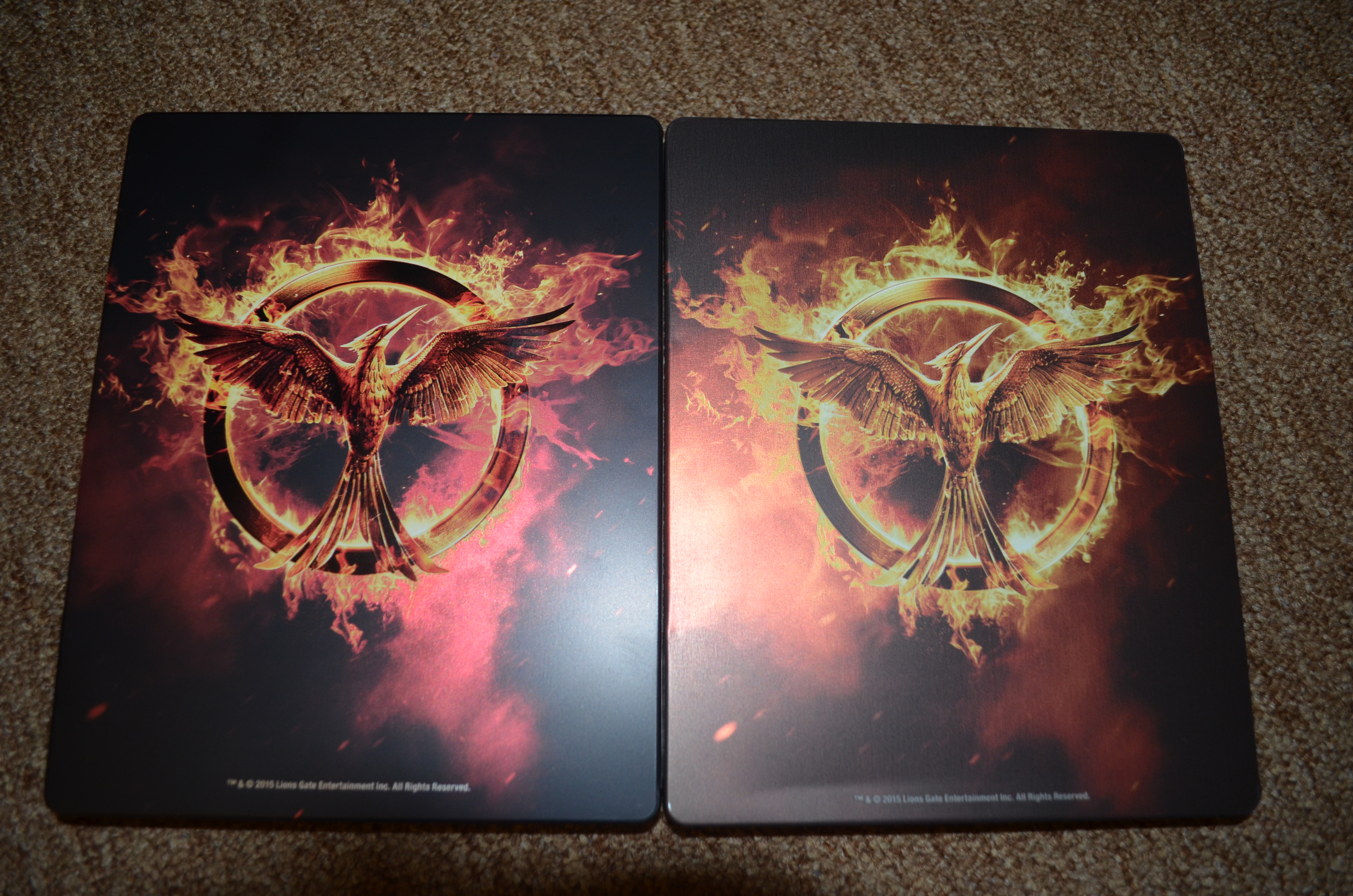 Left: Czech Steelbook - Right: Best Buy Steelbook